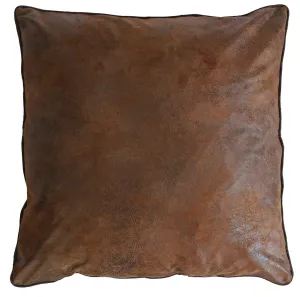 Wyoming Faux Leather Euro Sham exotic cowhide rug, leather rug