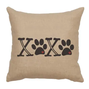 XOXO Paw Print Throw Pillows - 8 Colors storage cart, utility cart