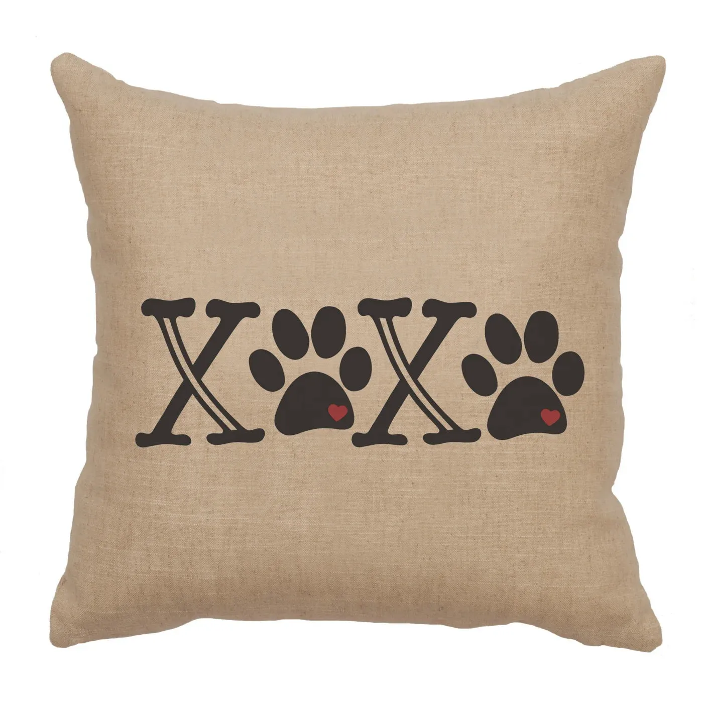 XOXO Paw Print Throw Pillows - 8 Colors storage cart, utility cart