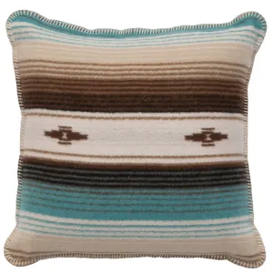 Yara Azul Southwest Throw Pillow storage cart, utility cart