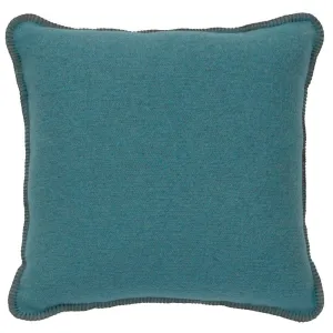 Yara Azul Turquoise Throw Pillow storage cart, utility cart