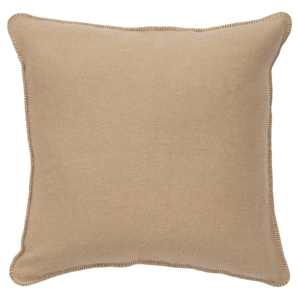 Yara Solid Cream Euro Sham luxury bedding, duvet cover