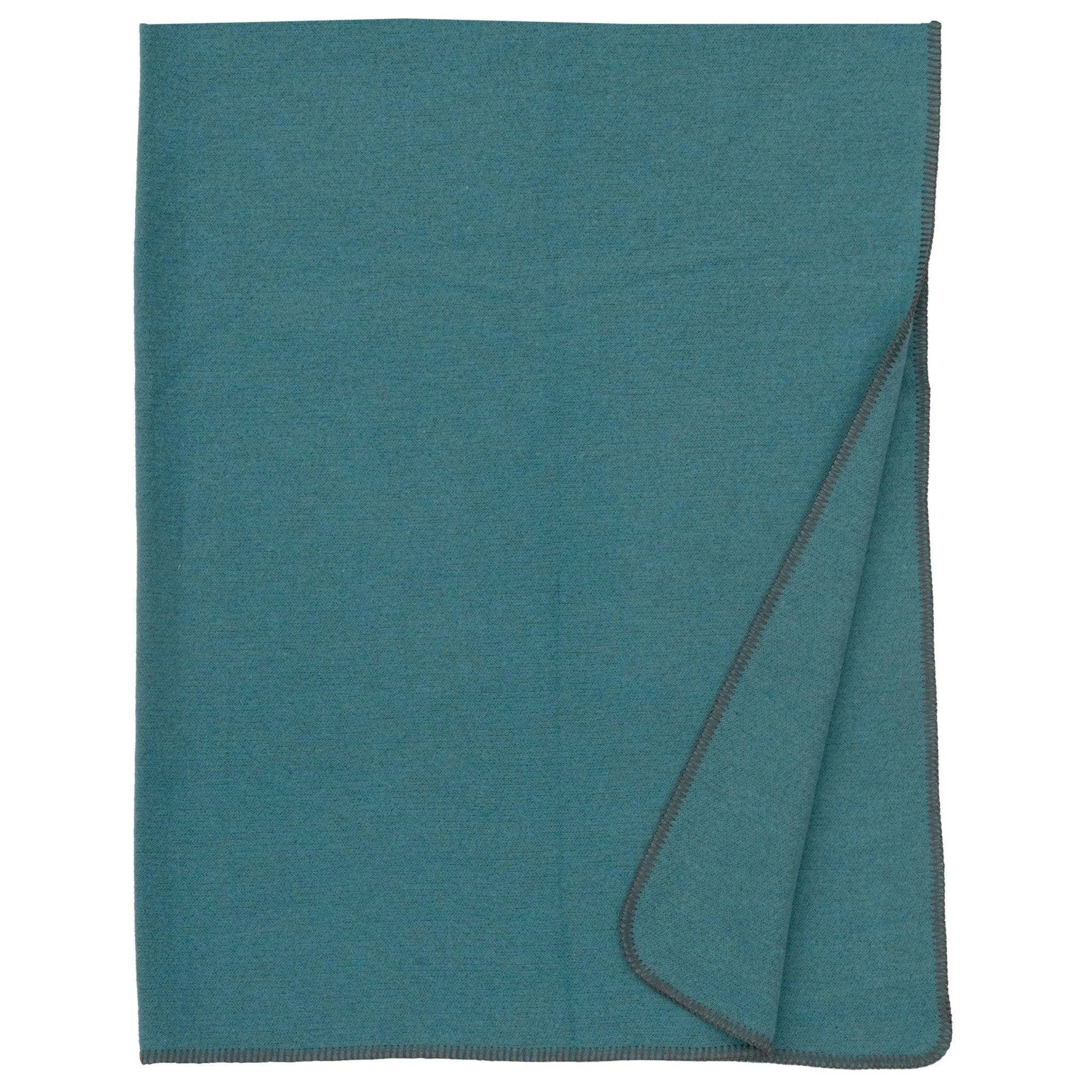 Yara Turquoise Wool Throw Blanket bookcase, standing shelf