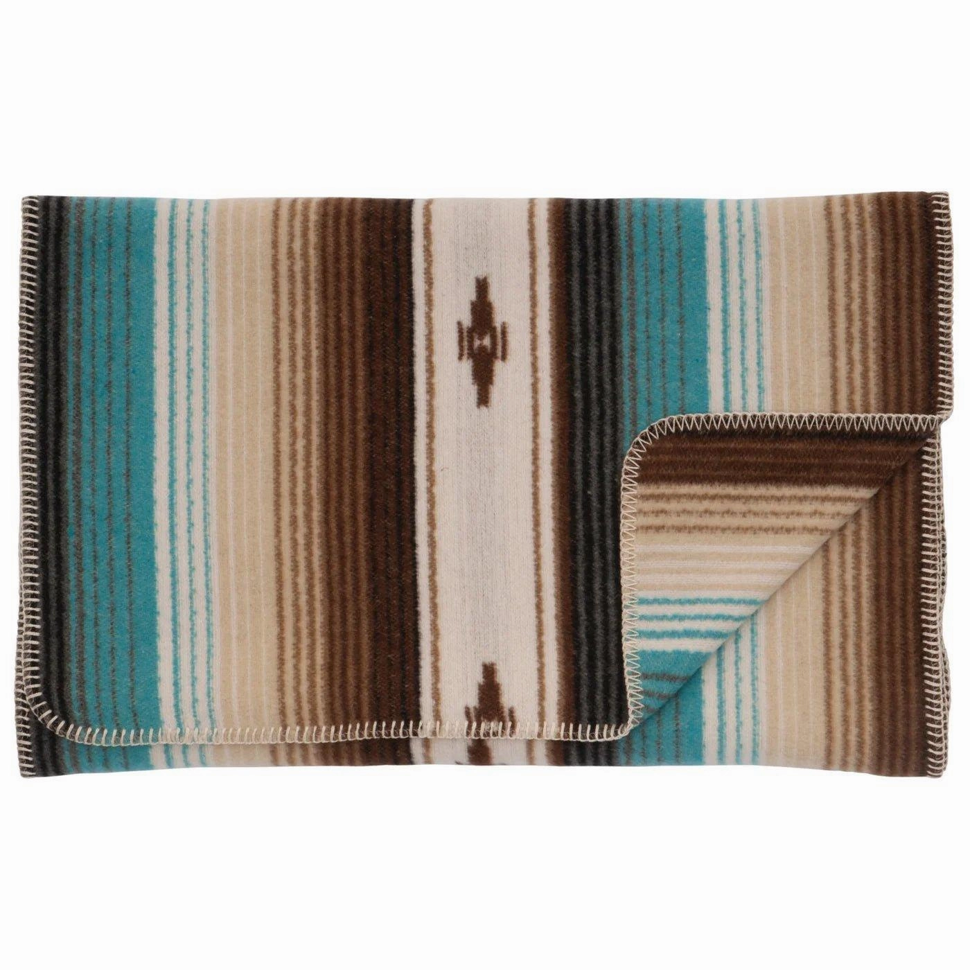 Yara Azul Scarf & Pillow Set