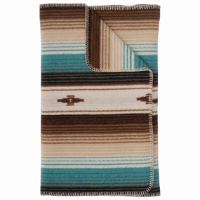 Yara Azul Serape Bed Scarf luxury bedding, duvet cover