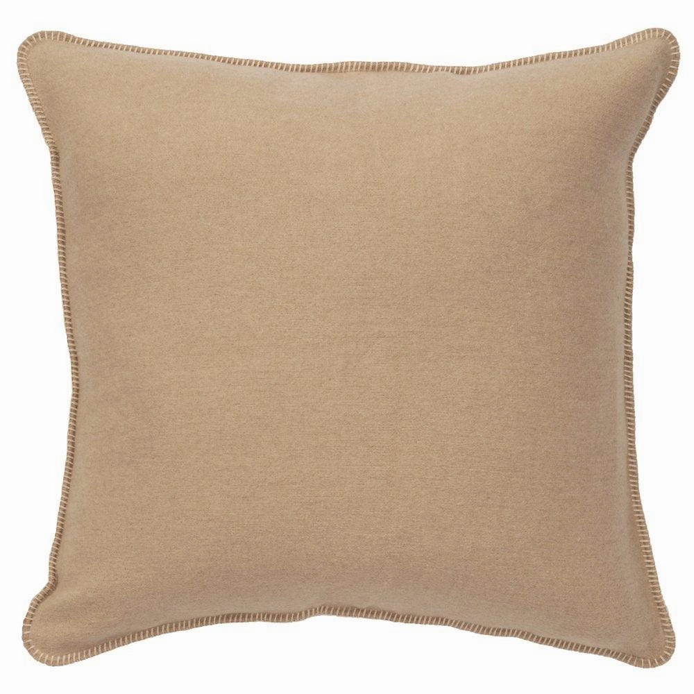 Yara Solid Cream Euro Sham luxury bedding, duvet cover