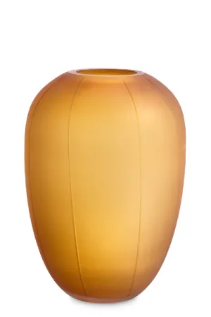 Yellow Glass Bouquet Vase | Eichholtz Zenna Vase,Glass Vase