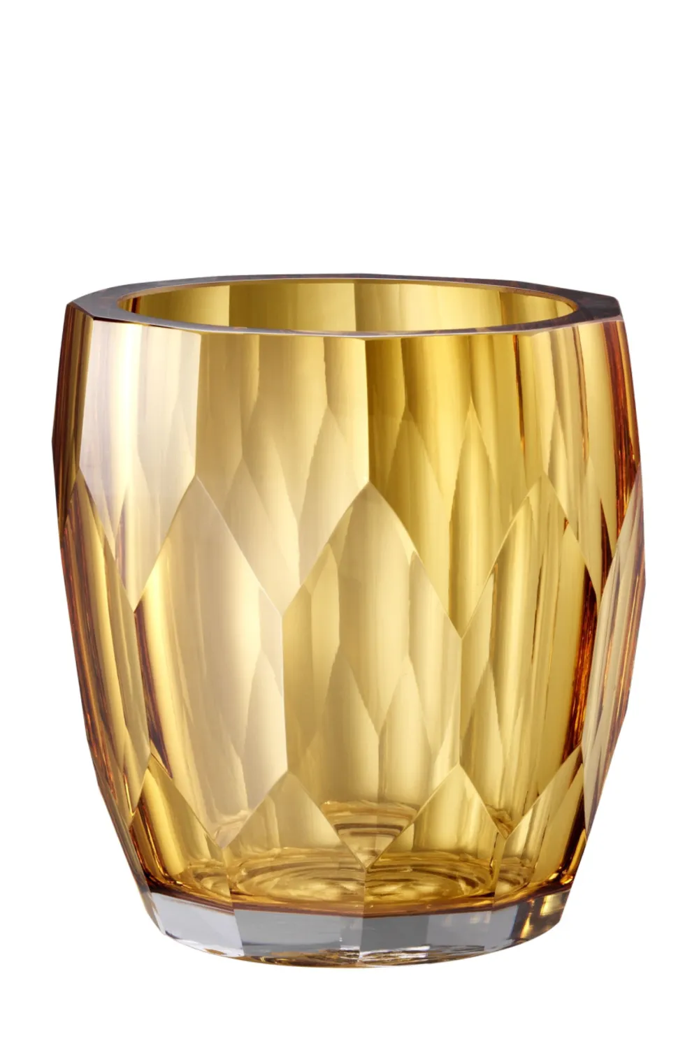 Yellow Vase | Eichholtz Marquis Vase,Glass Vase