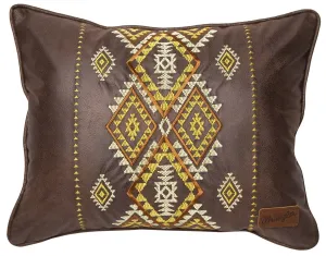 Yellowstone Diamond Embroidered Accent Pillow luxury bedding, duvet cover