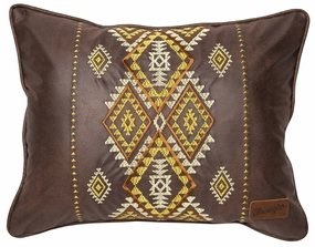 Yellowstone Diamond Embroidered Accent Pillow luxury bedding, duvet cover