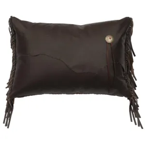 Yosemite Western Leather Accent Pillow storage cart, utility cart