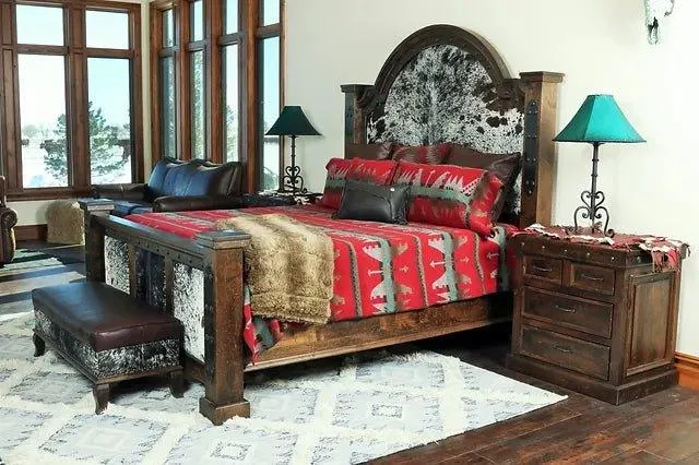 Yosemite Western Leather Accent Pillow