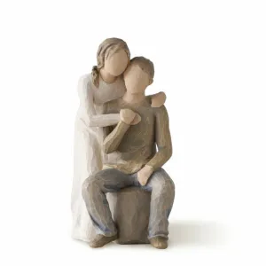 You and Me Willow Tree Figurine Decorative Mirror,Home Decor Mirror