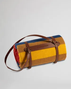 Zion National Park Throw Blanket w/ Carrier storage cart, utility cart