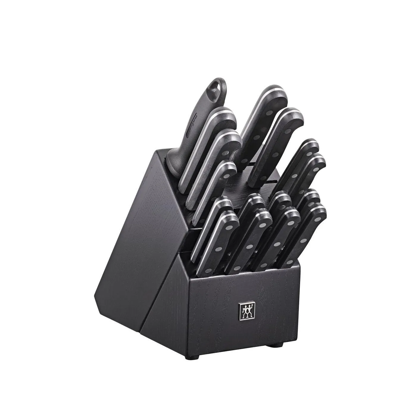 Zwilling 18-Piece Knife Block Set 1009-854 jute rug, burlap rug