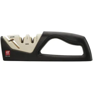 Zwilling 2-Stage Knife Sharpener With Scissor Sharpener 32525-300 jute rug, burlap rug