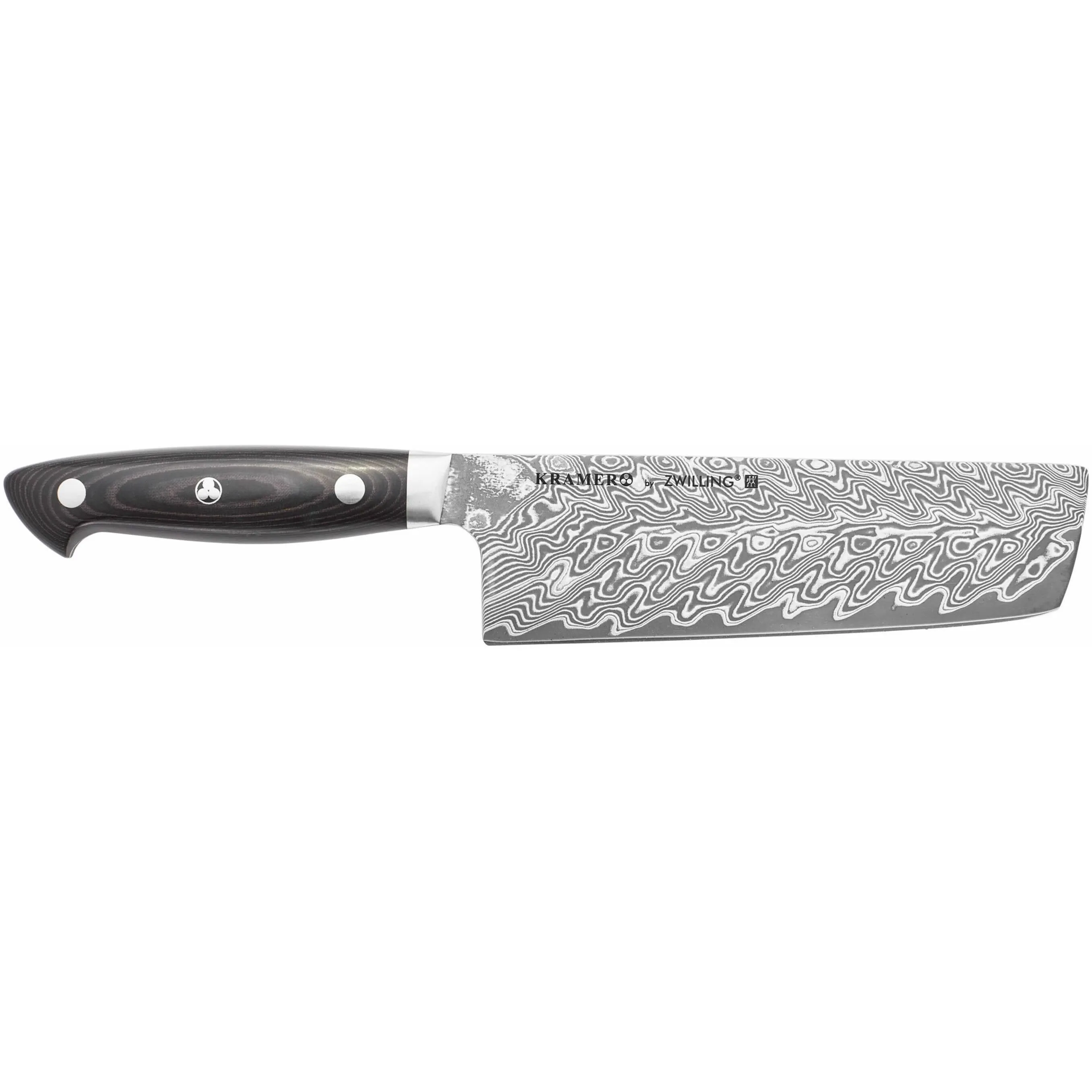 Zwilling 6.5-inch Kramer Euro Stainless Nakiri Knife 1019628 jute rug, burlap rug