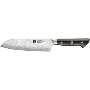 Zwilling 7-inch Kanren Santoku Knife 1016177 jute rug, burlap rug