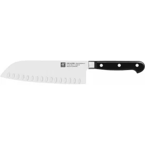 Zwilling 7-inch Santoku Knife 1001641 jute rug, burlap rug
