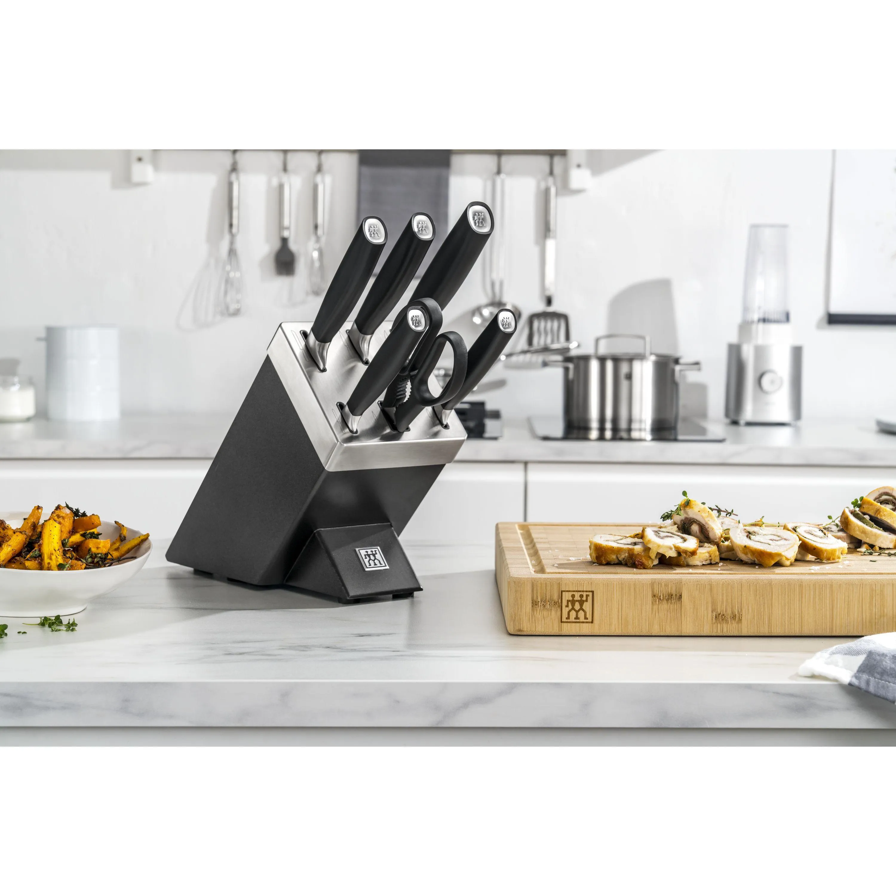 Zwilling 7-Piece ALL*STAR Knife Block Set - Sliver Logo 1022760