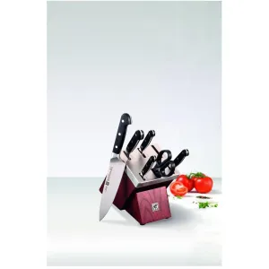 Zwilling 7-Piece Knife Block Set 1020-139 jute rug, burlap rug
