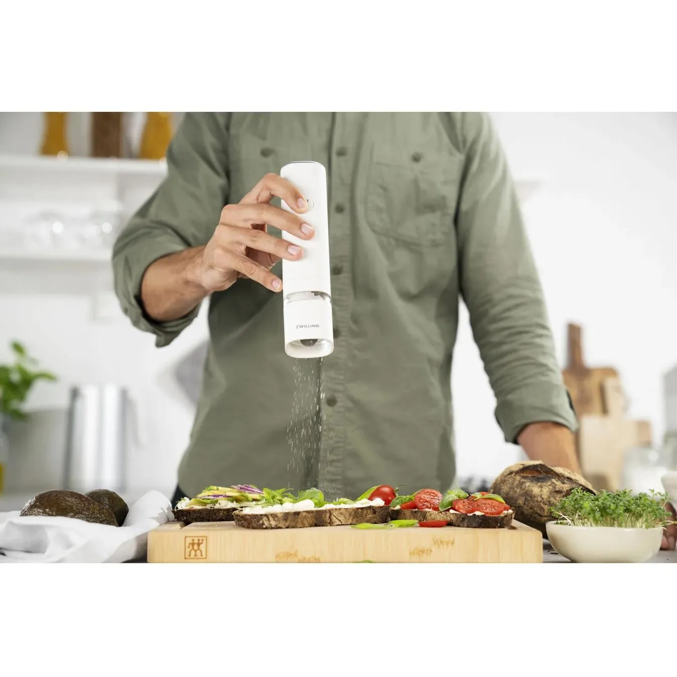 Zwilling Enfinigy Electric Salt & Pepper Mill Set 1009638