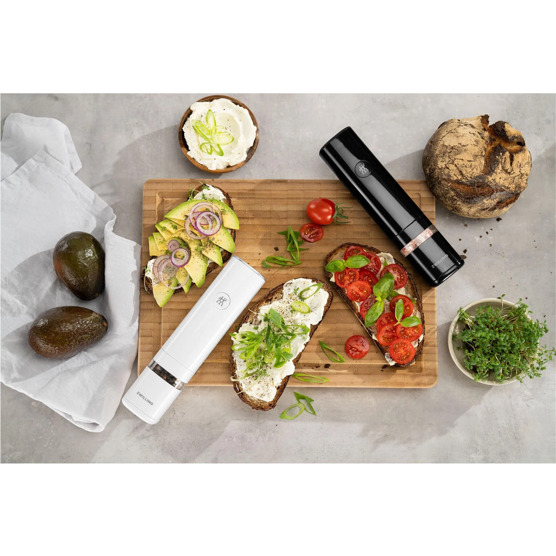 Zwilling Enfinigy Electric Salt and Pepper Mill Set, 2 Piece 1021857