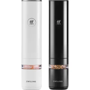 Zwilling Enfinigy Electric Salt and Pepper Mill Set, 2 Piece 1021857 table lamp, bedside lamp
