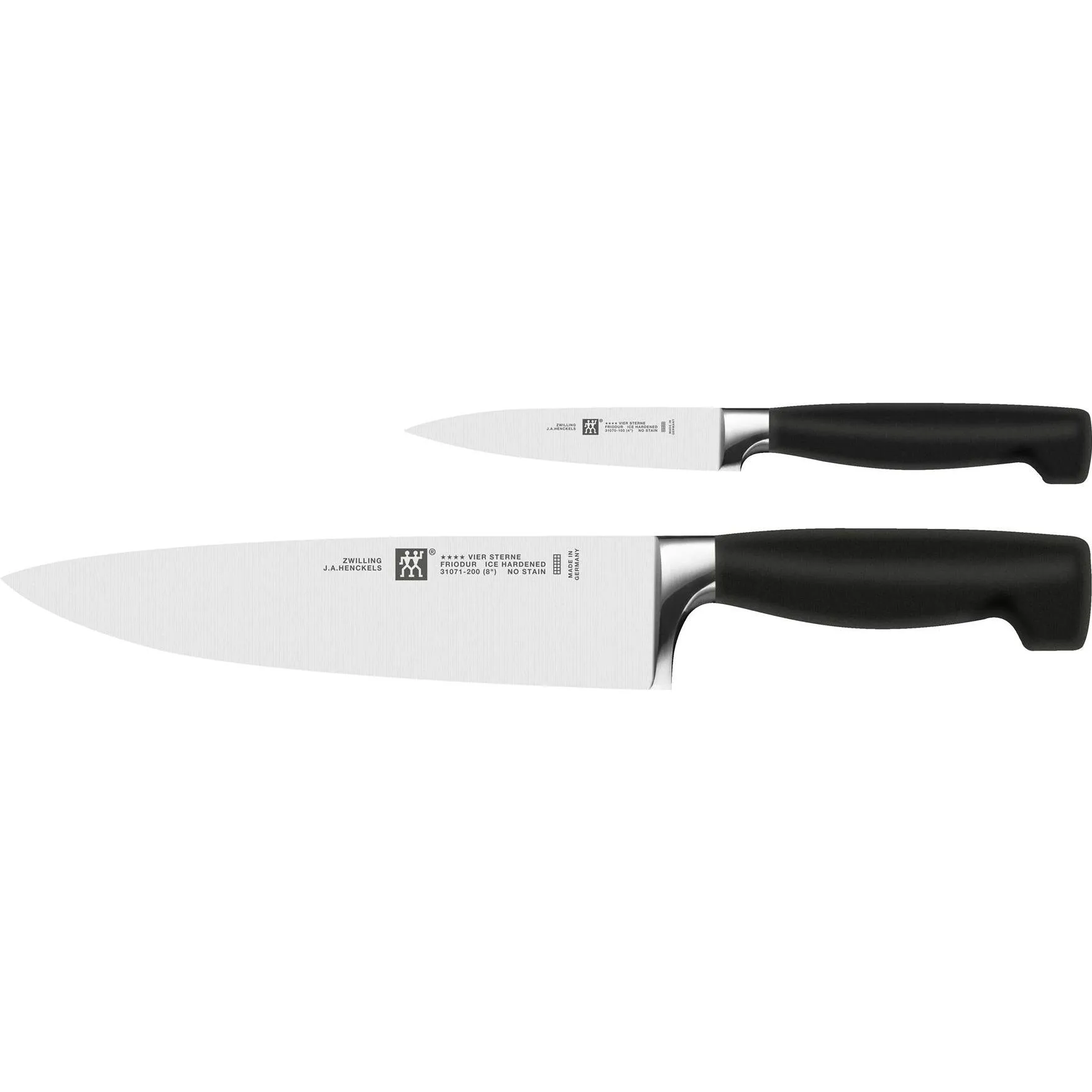 Zwilling Four Star 2-Piece Knife Set 1002312 jute rug, burlap rug