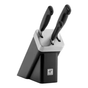 Zwilling Four Star 4-Piece Block Knife Set 1022366 jute rug, burlap rug