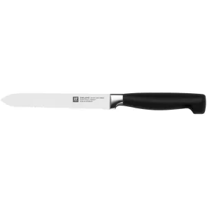 Zwilling Four Star 5in Utility Knife 31070-131 jute rug, burlap rug