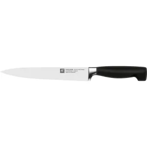 Zwilling Four Star 8-inch Carving Knife 1001549 jute rug, burlap rug