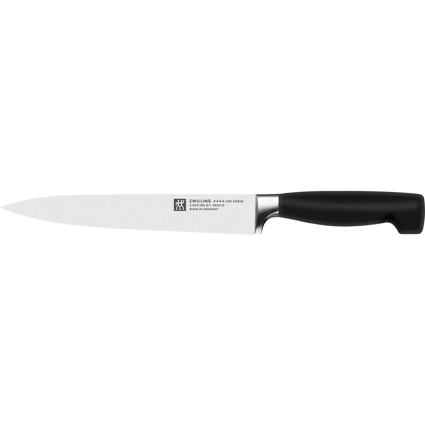 Zwilling Four Star 8-inch Carving Knife 1001549 jute rug, burlap rug