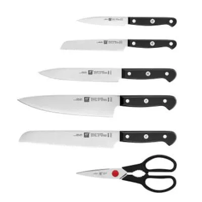 Zwilling Gourmet 7-Piece Self-sharpening Knife Block Set 36133-000
