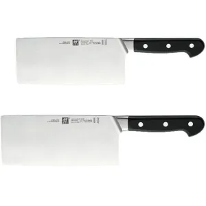 Zwilling Pro 2-Piece Cleaver Knife Set 38447-005 jute rug, burlap rug