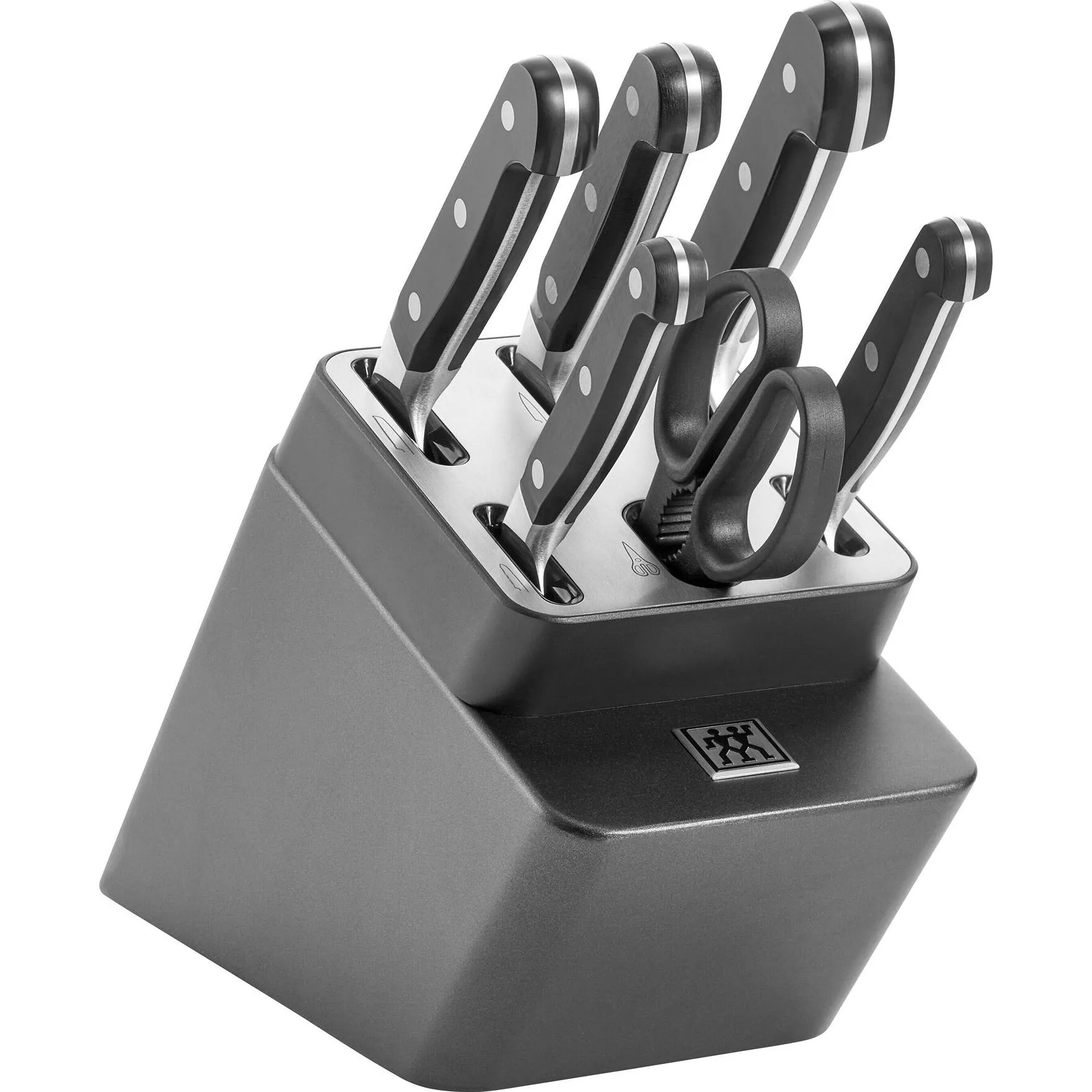 Zwilling Pro 7-Piece Knife Block Set 1029641 jute rug, burlap rug