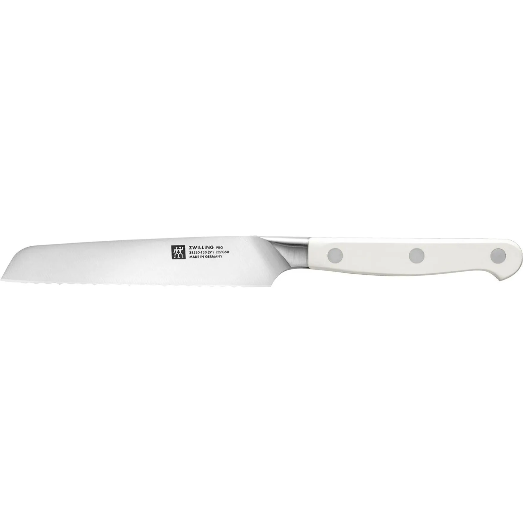 Zwilling Pro Le Blanc 5-inch Utility Knife 1023886 jute rug, burlap rug