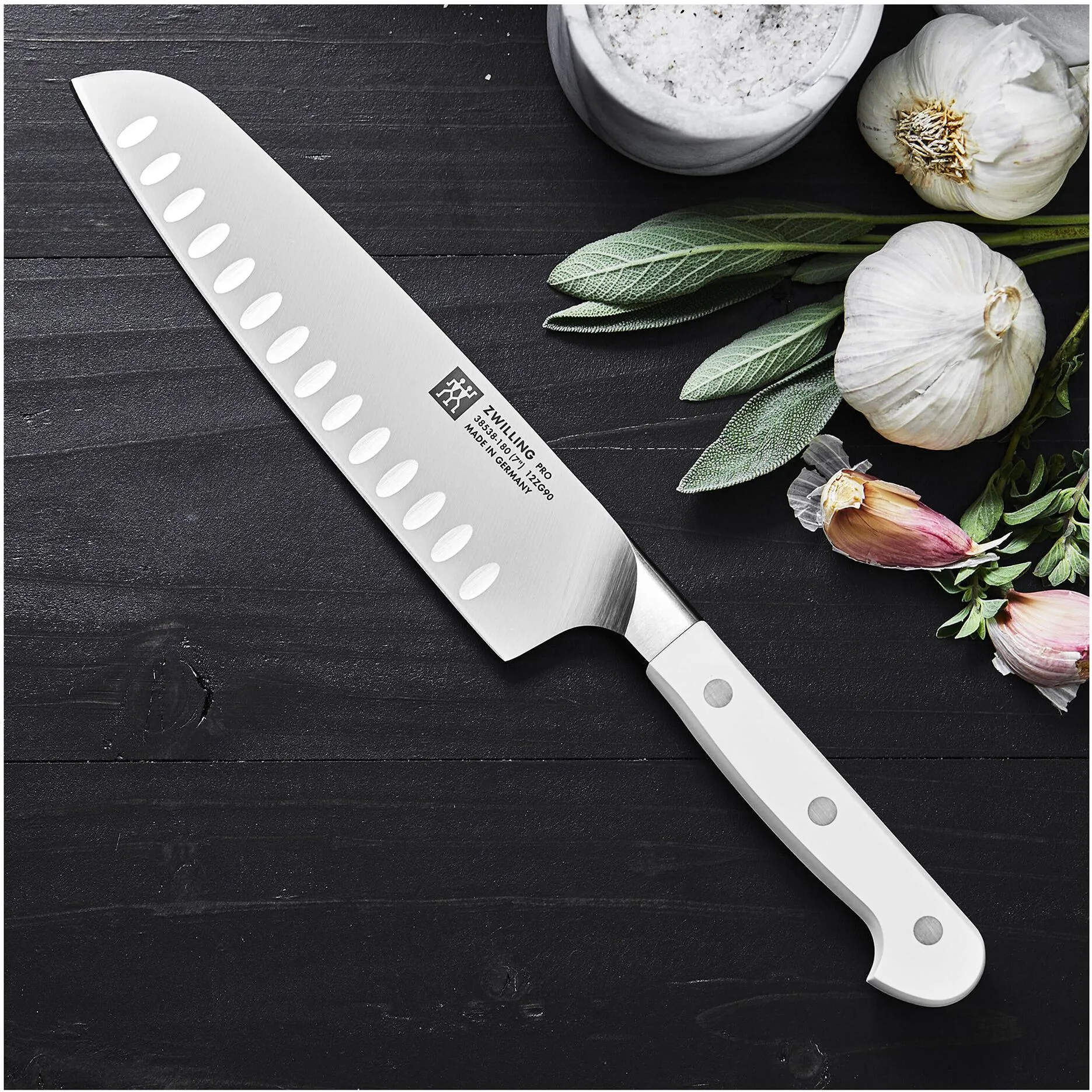 Zwilling Pro Le Blanc 7-inch Santoku Knife 1023905