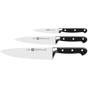 Zwilling Professional S 3-Piece Knife Set 35602000 jute rug, burlap rug