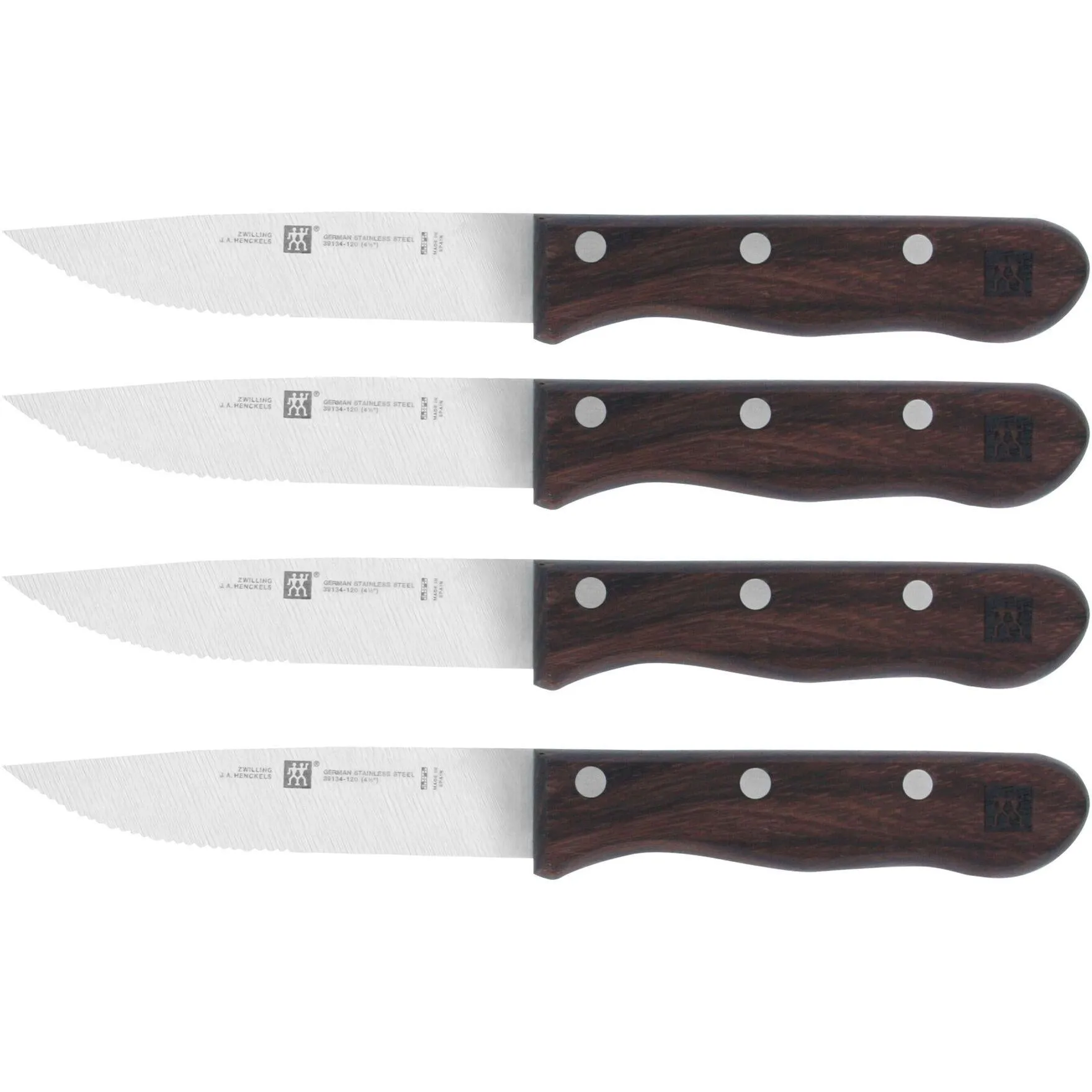 Zwilling Steak Knife Set - 4-Piece 1019406 jute rug, burlap rug