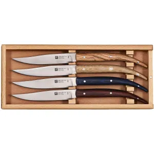 Zwilling Toro Steak Knife Set - 4-Piece 1019406 jute rug, burlap rug