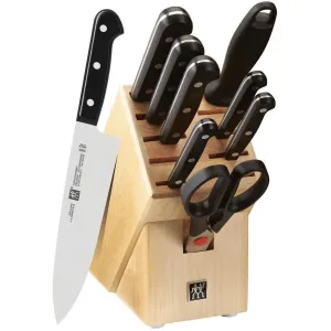 Zwilling Twin Gourmet 10-Piece Knife Block Set 1012121 jute rug, burlap rug