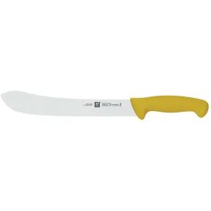 Zwilling Twin Master 10in Butcher Knife 32106-260 jute rug, burlap rug