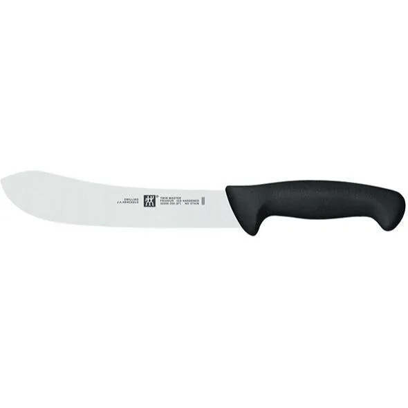Zwilling Twin Master 8-inch Butcher Knife 1012186 jute rug, burlap rug