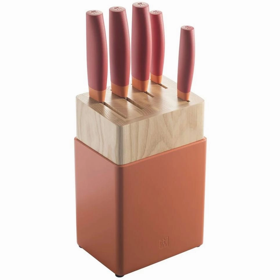 Zwilling Now S 6-Piece Knife Block Set 1005893 jute rug, burlap rug
