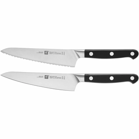 Zwilling Pro 2-Piece Knife Set 38430-014 jute rug, burlap rug