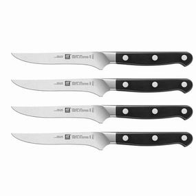 Zwilling Pro 4-Piece Steak Knife Set 38430-002 jute rug, burlap rug
