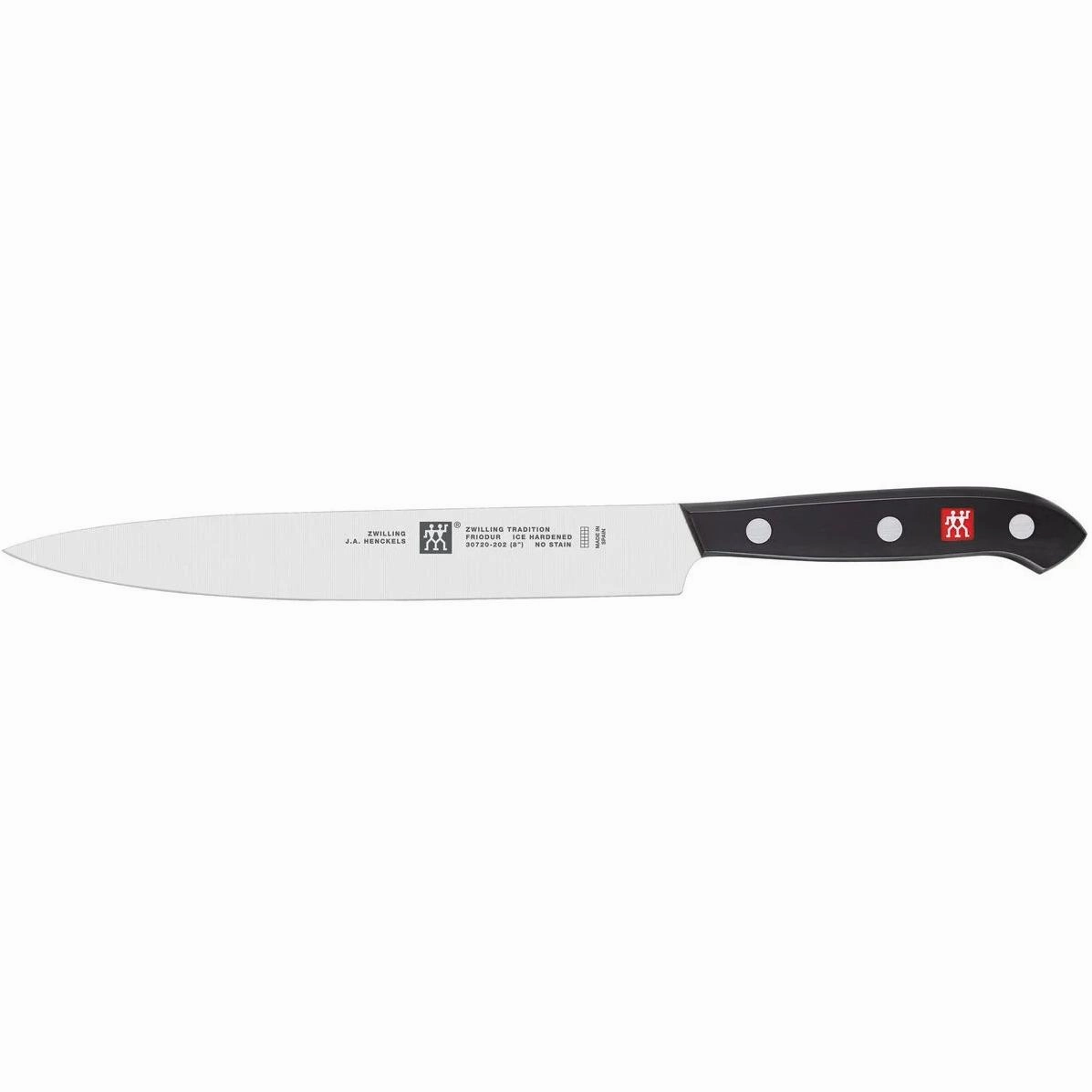Zwilling Tradition 8-inch Carving Knife 1019222 jute rug, burlap rug
